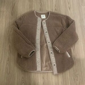 Abercrombie & Fitch Sherpa Jacket - Size Small